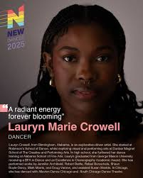 Introducing Lauryn Marie Crowell, one of our New Dances 2025 dancers!  Follow along