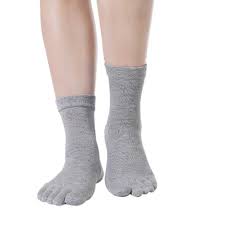 Fashion Solid Color Cute 1 Pair Women Socks Lady Soft Socks Five Finger Socks Toe Socks Affiliate Socks Women Toe Socks Winter Socks