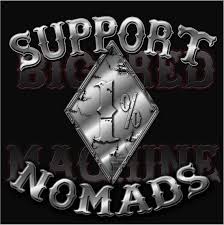Black And Red Motorcycle Club Pin On Nomads Mc