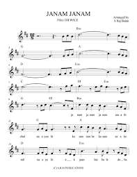 Bollywood New Songs Violin Ebook 3 Bollywood Sheet Music Sheet Music Sheet Music Book Music Book