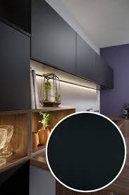 Une Facade Noir Mat Pour Une Cuisine Pleine De Caractere Cuisine Facade Meuble Noir Facade Cuisine Mobilier De Salon Meuble Cuisine