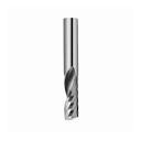 End mill for plastic, for finishing milling