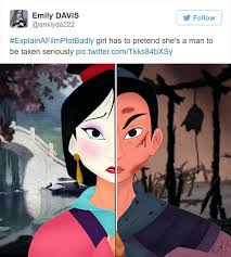 Mulan Movie Plot Disney Funny Explain A Film Plot Badly