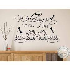 Check spelling or type a new query. Welcome Family Wall Sticker Quote Home Lounge Hall Entrance Porch Wall Decal