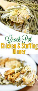 Crock Pot Chicken And Stuffing Recipe Chicken Crockpot Recipes Easy Chicken Crockpot Recipes Healthy Crockpot Recipes
