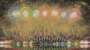 Tokyo 2020 Olympics Fireworks Show No It Is A Simulated Video