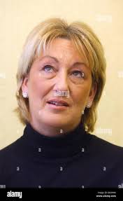 Liz Saunders, whose daughter Lousie is currently missing in Australia,  during a press conference in Kidderminster, Worcestershire. Louise, was  last seen