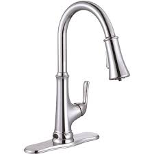 pull down spray kitchen faucets