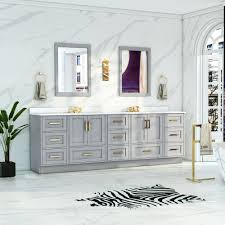 flow floor mount 95 double sink vanity