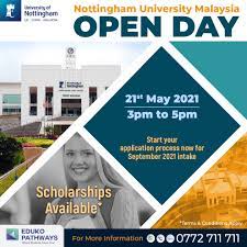 Follow us for up to date information on university of nottingham malaysia's news and events. Nottingham University Malaysia Open Day Eduko Pathways