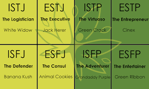 whats your your myers briggs personality types best weed