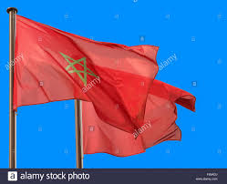 Die flagge marokkos wurde am 17. Roter Marokko Stockfotos Und Bilder Kaufen Alamy