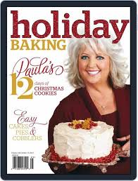 Check spelling or type a new query. Cooking With Paula Deen Holiday Baking 2012 Issue Digital In 2021 Baking Magazines Holiday Baking Christmas Cookie Cake