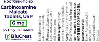 Image result for Carbinoxamine