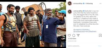 Many on screen pairs may come and go but their pair remains one of the best forever prabhas and anushka. Prabhas Expresses Gratitude As Baahubali The Conclusion Clocks 3 Years Hi India