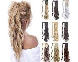 100 Human Hair Black And Highlights Messy Spiky Hair Scrunchie Hairpiece Ponytail Extension 70 Long Hair Extensions Human Hair Extensions Ponytail Extension