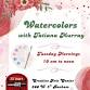 Watercolors with Tatiana Murray event in Bonham, TX