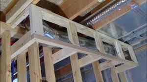 Basement soffits and how to build them. How To Build A Soffit Around Ductwork Youtube