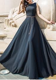 Elegant Black And Gold Ball Gown Black Round Neck Elegant Maxi Dress M6860 Elegant Maxi Dress Dresses Indian Gowns Dresses
