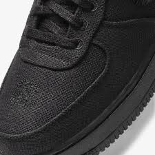 Nike air force 1 '07 basketball shoe ,black,11 men us. Stussy X Nike Air Force 1 Black Grailify