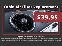 Have you ever wondered how to replace your car's engine air filter? Kia Cabin Air Filter Replacement Service Cable Dahmer Kia Of Lee S Summit
