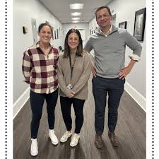 Branchville educators Caitlin Schweigler and Dr. Traci Casey were the BOE  Showcase this week. The educators, shown here with BES Principal Keith  Margolus, presented
