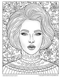 Free Damita Victoria People Coloring Pages Mosaic Art Colouring Pages