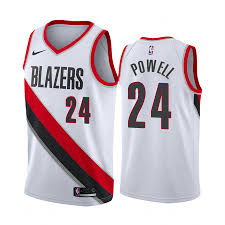 Powell is an american professional basketball player for the portland trail blazers of the national basketball association. Authorized Nba Portland Trail Blazers Association Edition Men S Jersey Online Sale