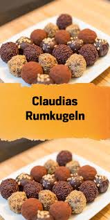 Claudias Rumkugeln Rumkugeln Rezept Platzchen Rezept Lebensmittel Essen
