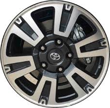Some atv models use a different bolt pattern on front and back so you'll want to double check yours before purchasing new wheels. Aly75159u31 Toyota Tundra Trd Wheel Dark Charcoal Machined 426110c210