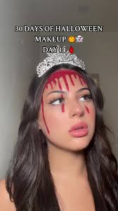 Day 14 Carrie Prom Queen Glam! 🩸#30daysofhalloweenmakeup #halloween  #halloweenmakeup #makeup #makeuptutorial #halloweencostume  #easyhalloweenmakeup #carrie #carriepromqueen #screammovie ...