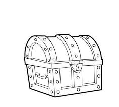 Keep your kids busy doing something fun and creative by printing out free coloring pages. A Classic 16th Century Closed Treasure Chest Coloring Page Kids Play Color In 2021 Coloring Pages Treasure Chest Treasure Chest Craft