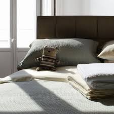 Couvre Lit Natalia 100 Coton Maille Jacquard
