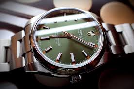 Rolex Oyster Perpetual 34mm Olive Green Dial Rolex Forums Rolex Watch Forum Rolex Watches Rolex Rolex Watches For Men