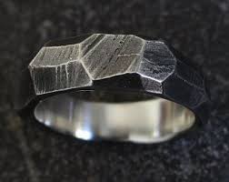 Mens Ring Texture Rustic Rock Rings For Men Carved Unique Ring Alternative Wedding Ring Gift For M Rustic Wedding Rings Rings For Men Alternative Wedding Rings