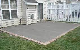 Concrete patio brick wallmuralsart co. Pin By Renee Bunnell Hipp On Backyard Fun Poured Concrete Patio Concrete Patio Patio Landscaping