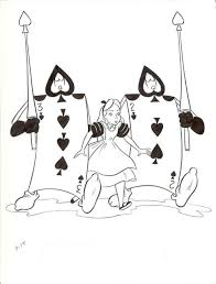 Alice In Wonderland Cartoon Black And White Alice In Wonderland Colouring Book Google Search Alice In Wonderland Clipart Alice In Wonderland Animated Coloring Books