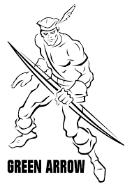 Print Coloring Image Momjunction Superhero Coloring Pages Coloring Pages Green Arrow