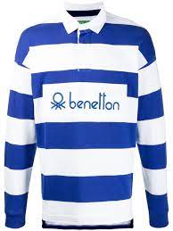 Benetton rugby claim a second win in a week to shock ospreys who have now lost eight of their last 10 benetton rugby (13) 16. Benetton Cotton Long Sleeved Polo Shirt In Navy Blue For Men Lyst