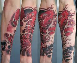 Koi Tattoo By Graynd Tattoos For Guys Koi Fish Tattoo Forearm Tattoos