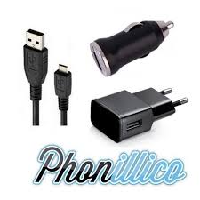 Pack chargeur 3 en 1 Noir Yezz Z50 ...