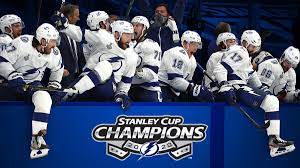 The tampa bay lightning celebrate their series win over the montreal canadiens to clinch the stanley cup in game 5 of the nhl hockey finals, wednesday, july 7, 2021, in tampa, fla. Tampa Bay Lightning On Twitter This Is Our Time Your Tampa Bay Lightning Are Stanley Cup Champions