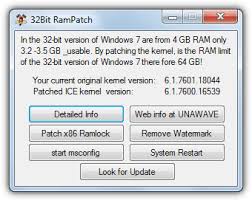 This streamlined and efficient program accomplishes everything you'd expect with no hassle through an intuitive and clean interface, making it accessible to users of. Make Windows 7 8 10 And Vista 32 Bit X86 Support More Than 4gb Memory Raymond Cc
