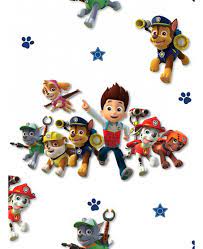 On finit avec des génériques de dessins animés dans la tête toute la journée. Paw Patrol Papier Peint Enfants Chambre Decor