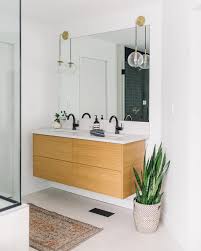 Lovely Shot Of Theduchessonthedrive S Ikea Godmorgon Double Vanity With Our Rift White Oak Drawer Fronts An Ikea Godmorgon Ikea Bathroom Vanity Ikea Bathroom
