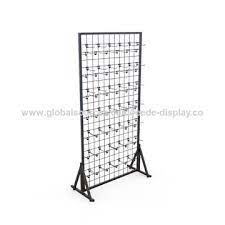 Acelist wall hanging magazine rack mesh literature holder rustic wire mount file folders display mail organizer document storage (black) 4.6 out of 5 stars 7 $23.99 $ 23. China Retail Store Free Standing Hanging Product Metal Wire Grid Mesh Wall Panel Display Racks Stand On Global Sources Hanging Product Metal Wire Grid Wall Panel Display Racks Display Racks