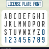 Use these license plate frame templates to help you get started. 1