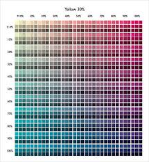 Web colors are colors used in displaying web pages on the world wide web, and the methods for describing and specifying those colors. Free 8 Sample Cmyk Color Chart Templates In Pdf