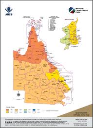 Climate Zone Map Queensland Australian Building Codes Board