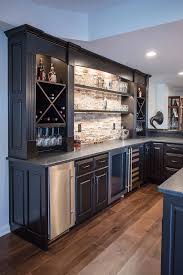 Whether it's part of an outdoor kitchen, attached to your house, or its own standalone feature, these outdoor bars make entertaining outside a simple and stylish adventure. Family Home Update Basement Living Area Bar Robin S Nest Interiors Home Bar Designs Basement Living Rooms Basement Bar Plans